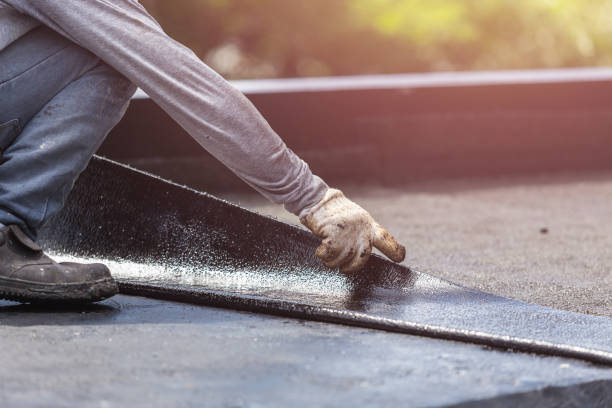 Professional Basement Waterproofing technician working in Antlers, OK